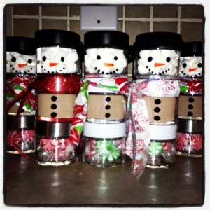 Hot Chocolate Snowmen!